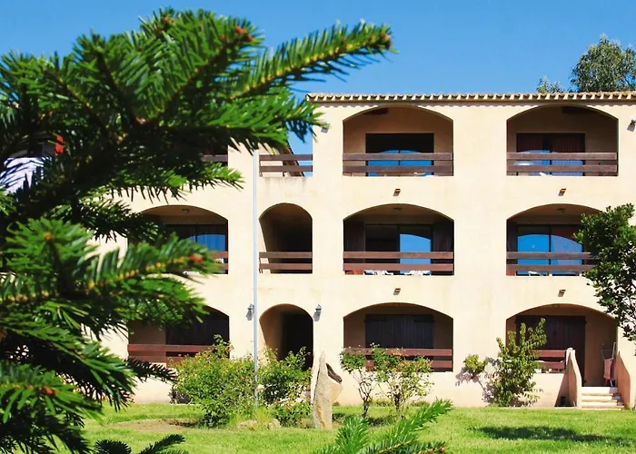 Residence Les Dauphins, Apartment With Balcony And Sea View Casaglione photo