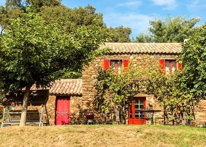 A Casuccia - Maison Traditionnelle Corse Avec Piscine Privee San-Nicolao photo