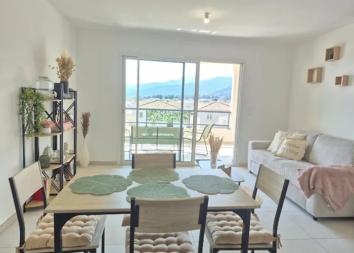 Le Petit Nid Corse Terrasse, Lumiere Et Douceur Lägenhet Lucciana  foto