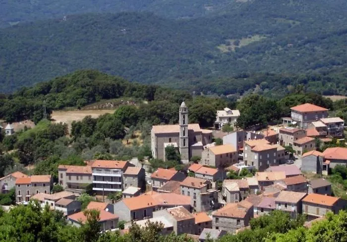 Maison De Village Typique En Corse Mer Montagne Moca-Croce photo